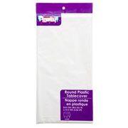 White Disposable Table Cover (round) White Disposable Table Cover (round)